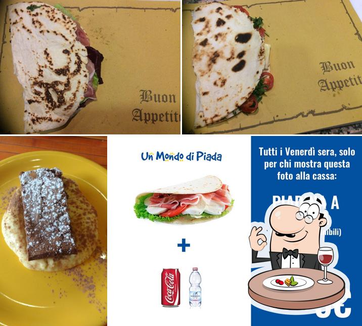 Cibo al Piadineria Un Mondo di Piada