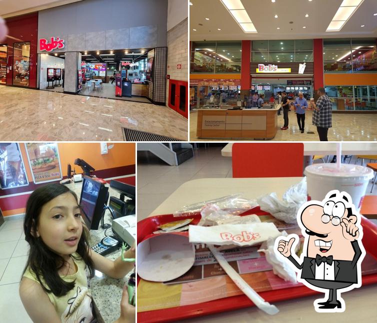 O interior do Bob's Burger - Shopping Center Norte