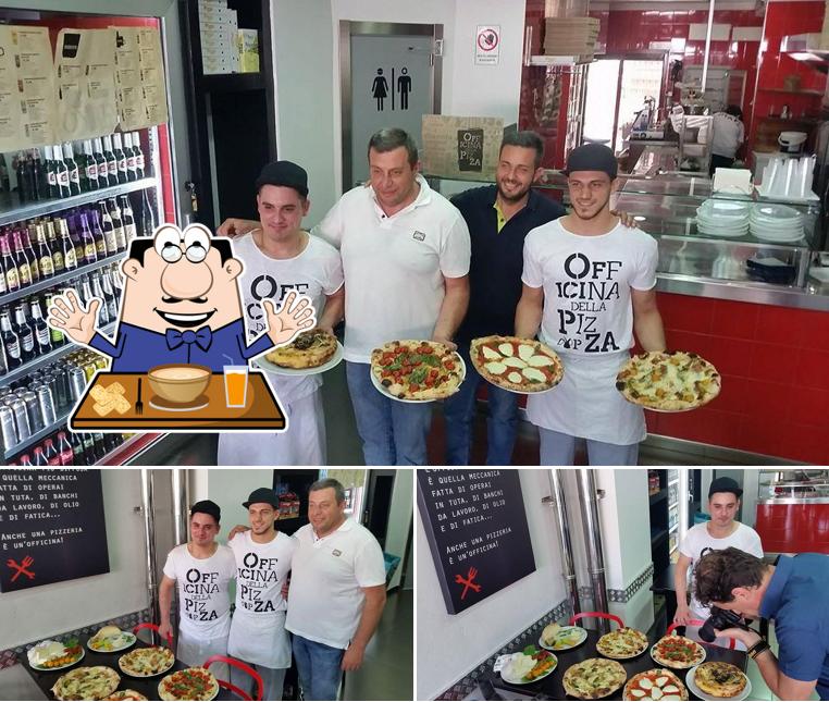 Platti al Officina della Pizza