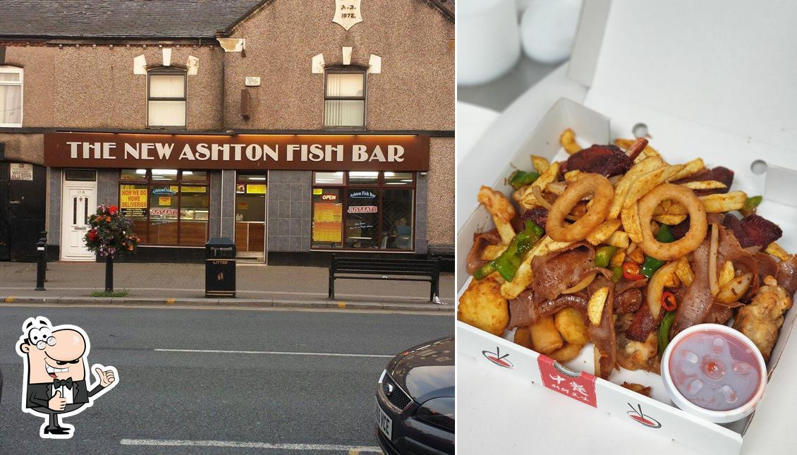 Ashton Fish Bar, Wigan, 11 Gerard St Carta del restaurante y opiniones