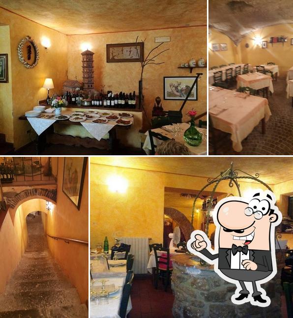 Gli interni di Ristorante Pizzeria Antica Abazia