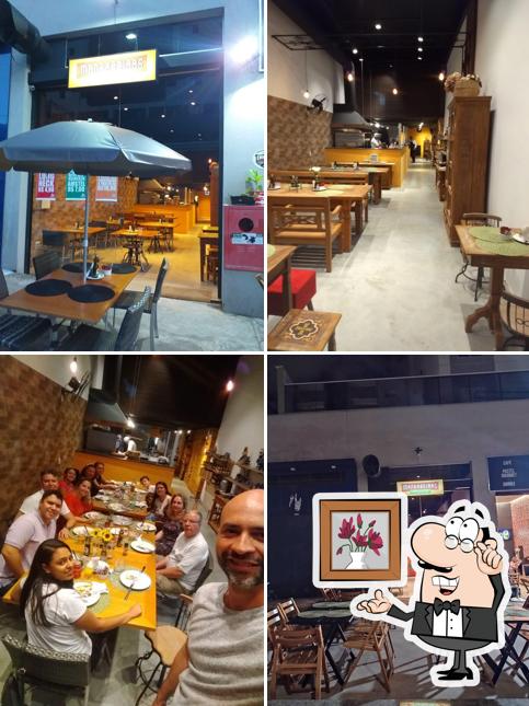 O interior do Pizzaria Mangabeiras Buritis