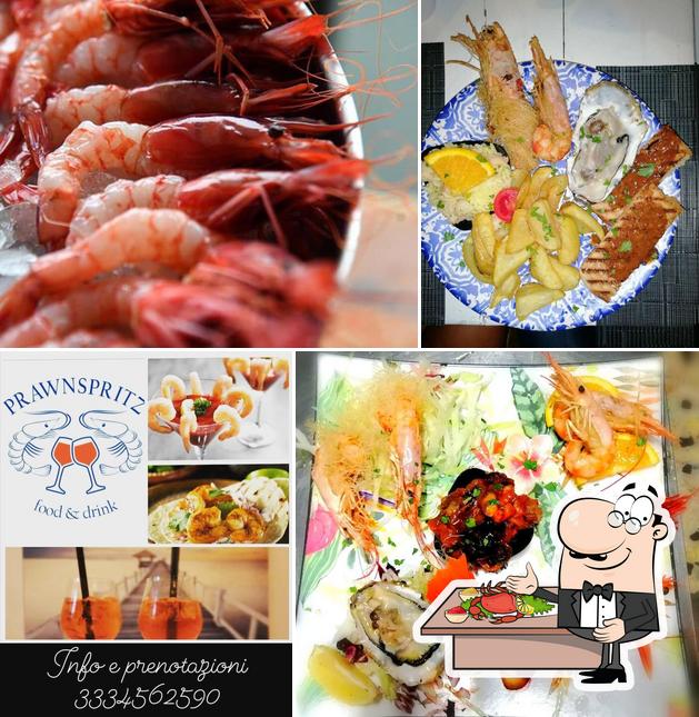 Prova la cucina di mare a Prawn Spritz