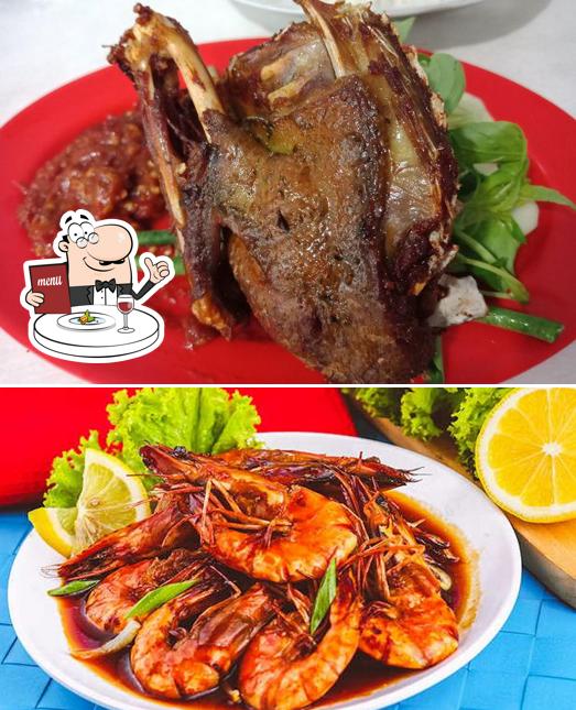 Comida en Warung tenda SEA FOOD 38 NASI UDUK