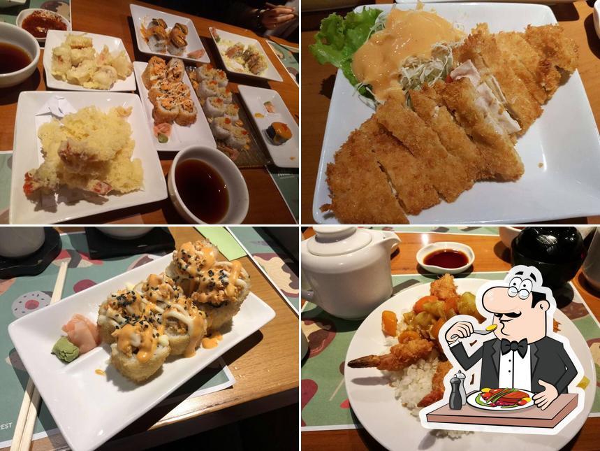 Food at Midori Japanese Restaurant