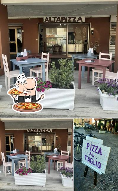 Essayez des pizzas à AltaPizza