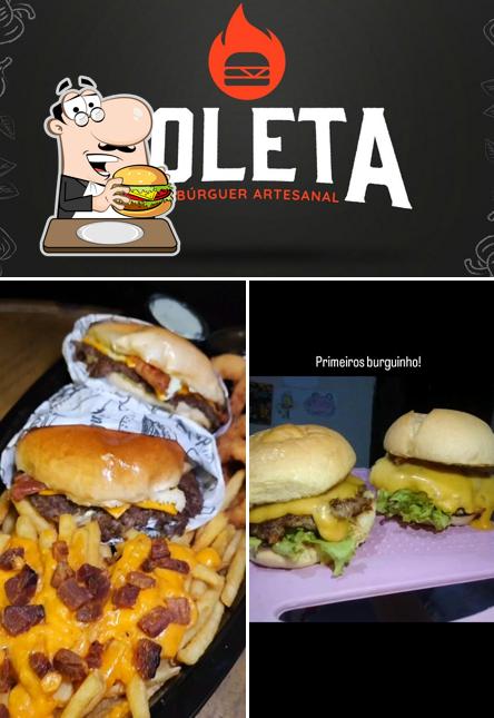 Hambúrguer em Boleta Burger Delivery