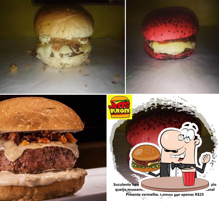 Get a burger at Jeff's Burger Delivery