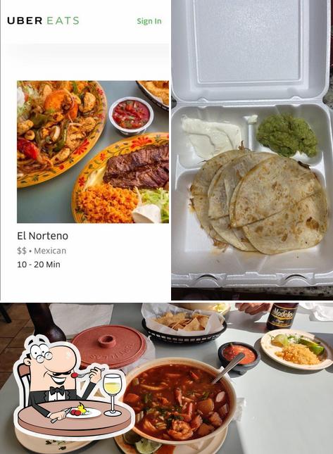 Food at El Norteño