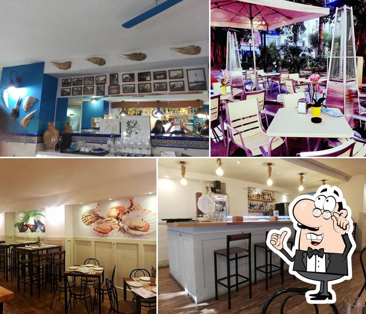 El interior de Los Mejillones de Correos Bar de tapas Bar con encanto en Alicante