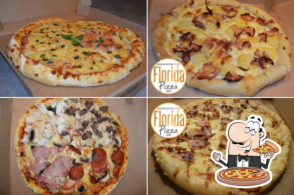 Choisissez des pizzas à FLORIDA PIZZA