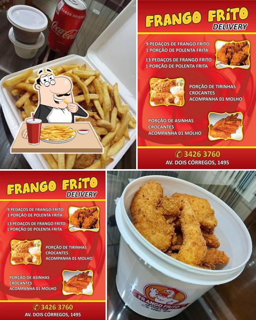 Batata frita em Frango Frito Delivery