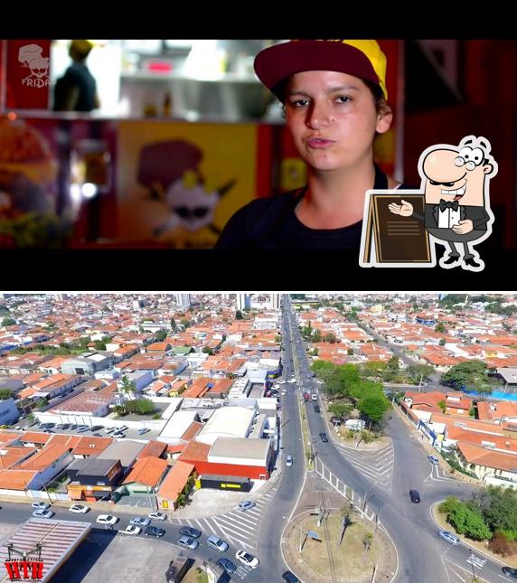 Veja imagens do exterior do Fridas Burguer