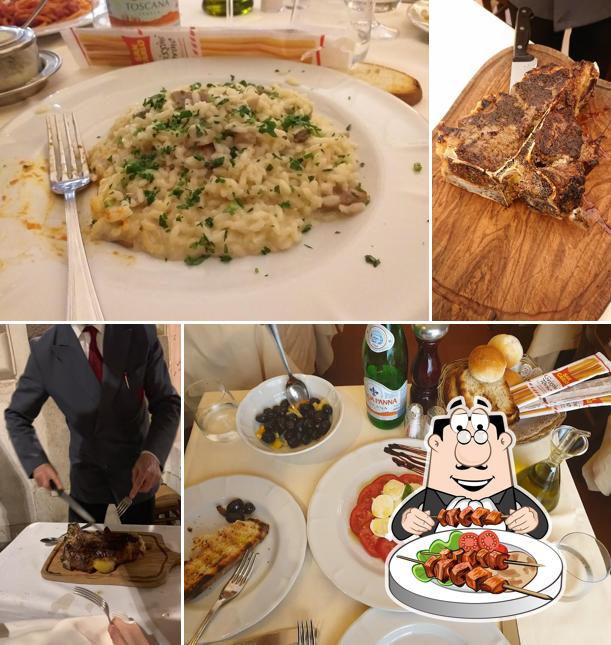 Plats à Girarrosto Fiorentino