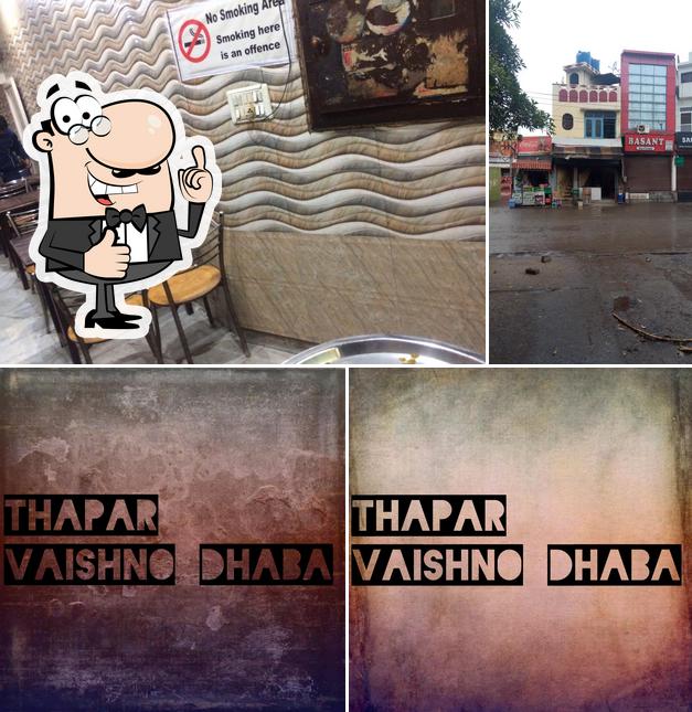 Look at the image of Thapar Vaishno dhaba