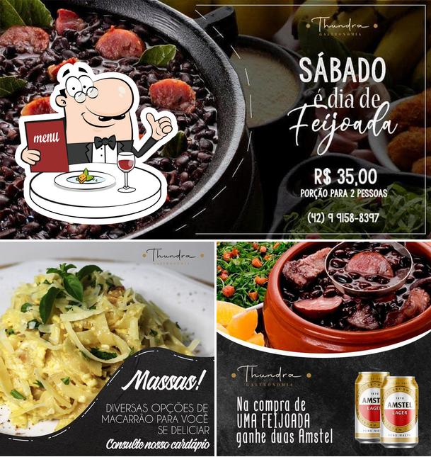 Comida em Thundra Gastronomia