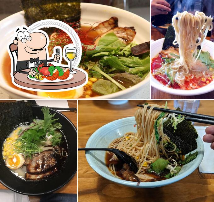 Prueba marisco en Wakado Ramen