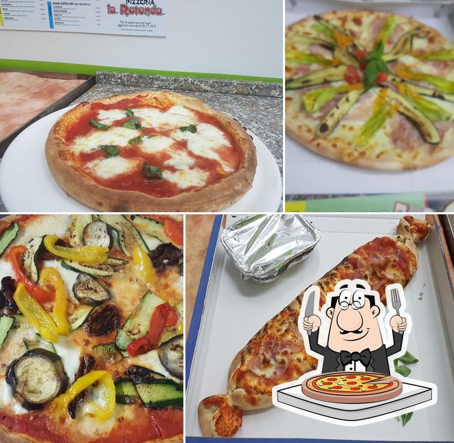 Scegli tra le svariate varianti di pizza