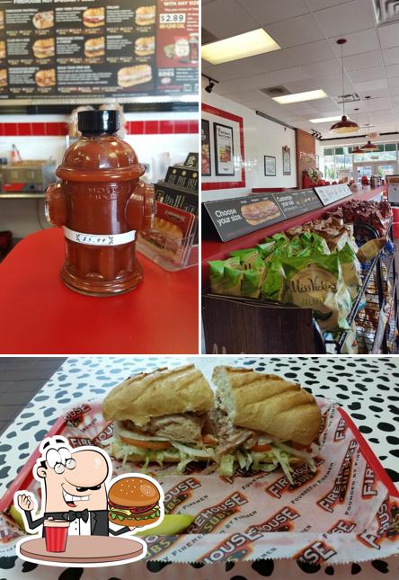 Order a burger at Firehouse Subs Ithaca