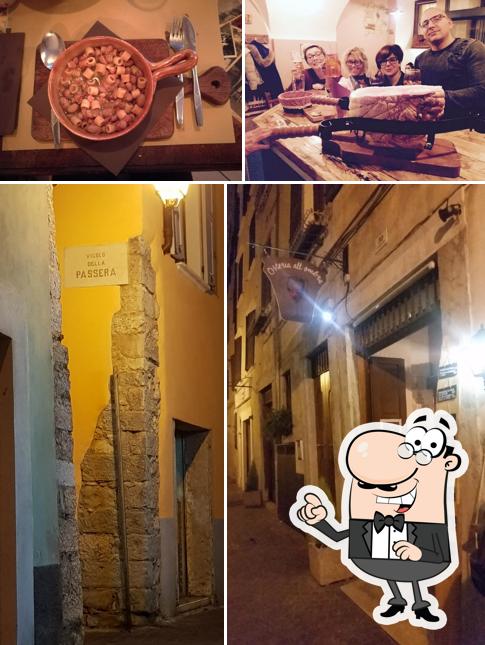 Gli esterni di Osteria all'Ombra