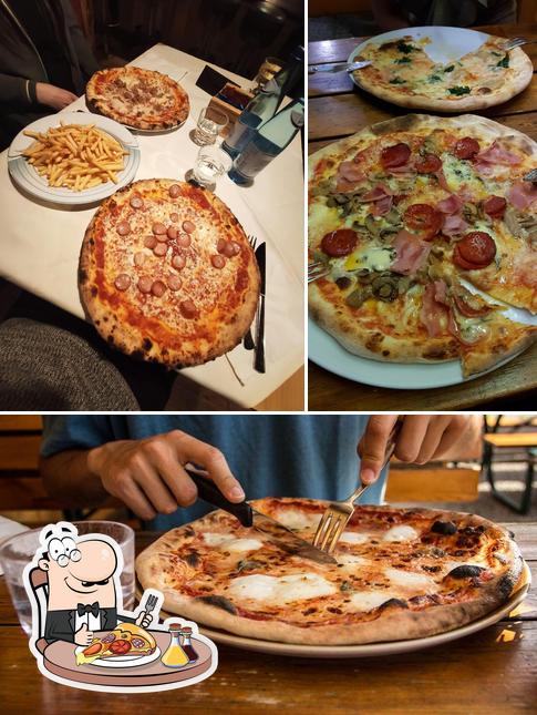 Ordina una pizza a Pizzeria Sporthütte