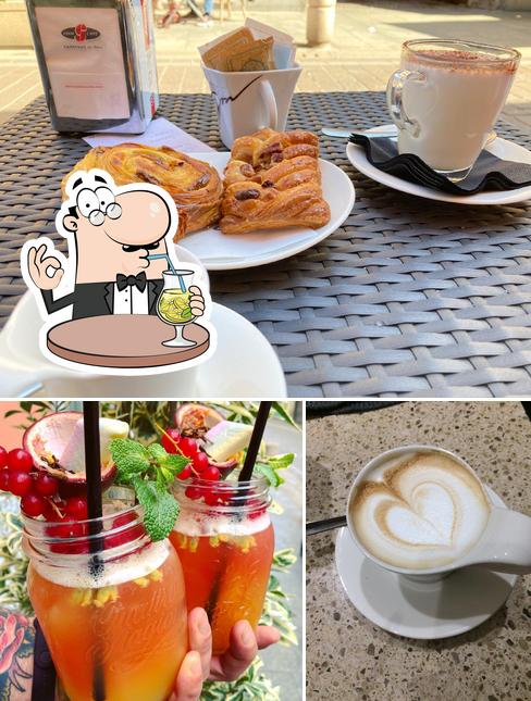 Guarda la immagine che presenta la bevanda e cibo di Rho Bakery