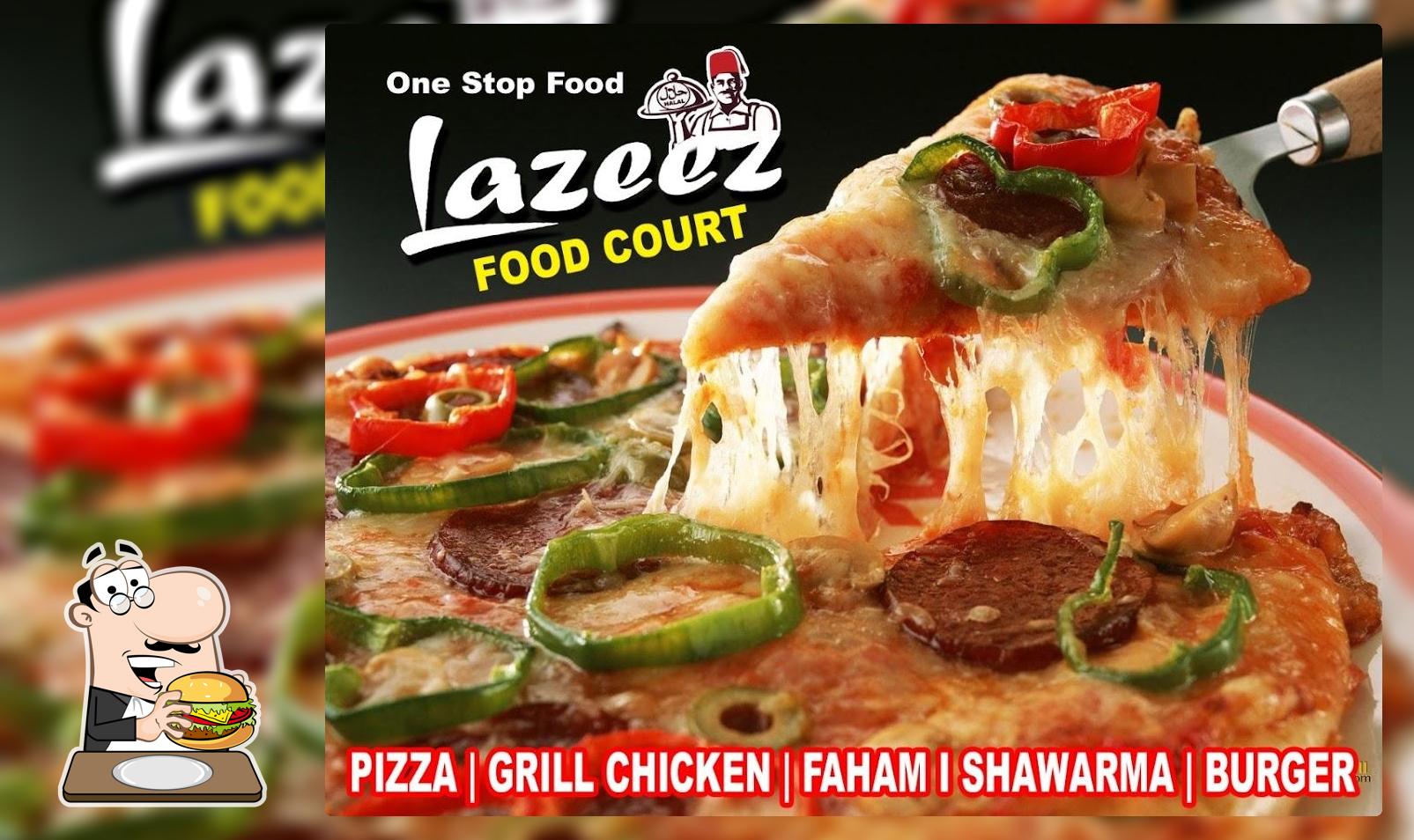 Lazeez food courtpizza
