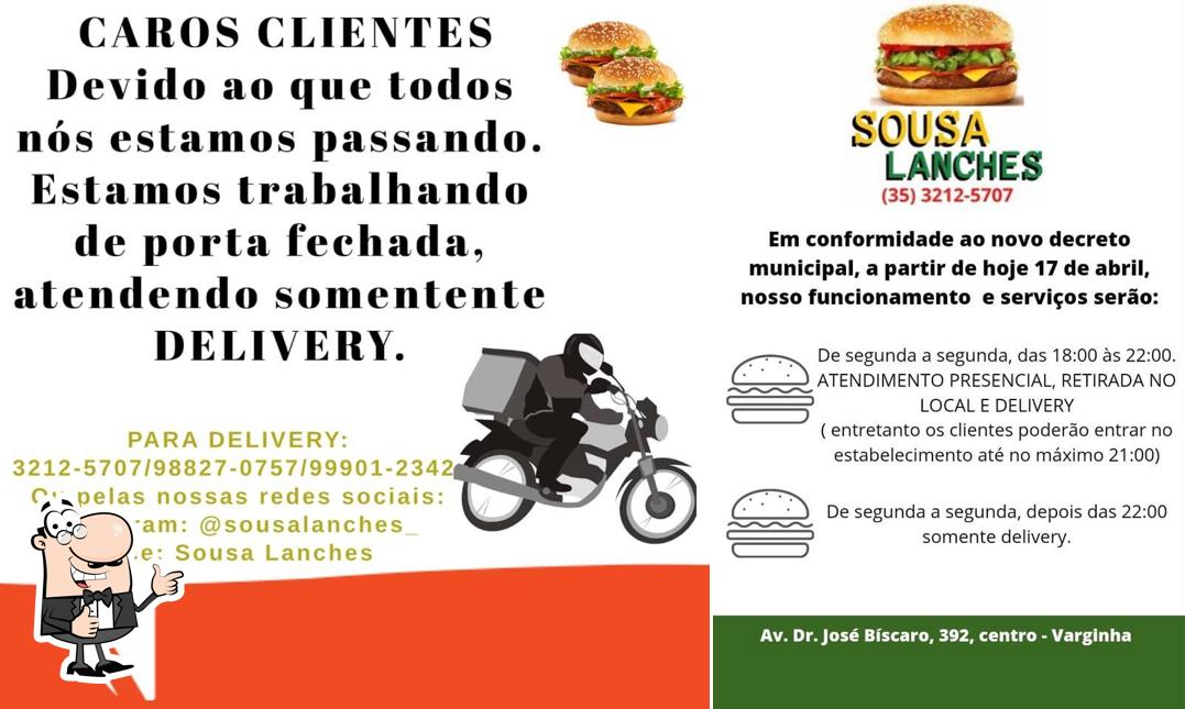 Here's a picture of Sousa Lanches - Lanchonete em Varginha