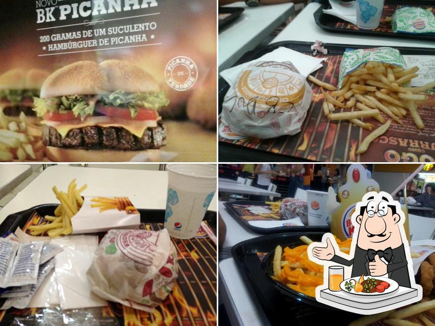 Comida em Burger King