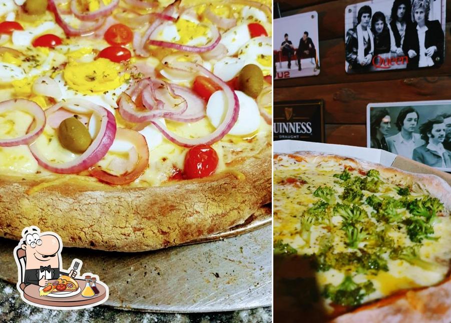No Pizzaria Sabores d'italia, você pode pedir pizza