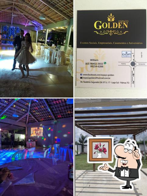 O interior do Espaço Golden