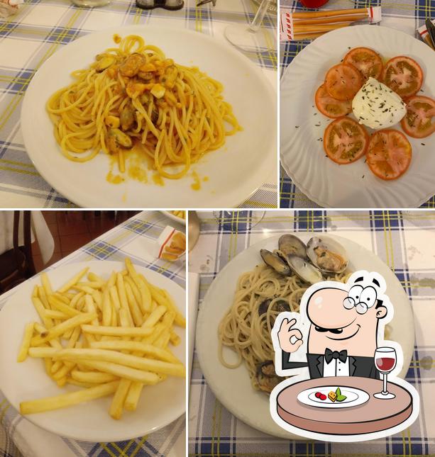 Platti al Trattoria La Santa