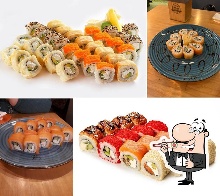 Prenez différentes options de sushi