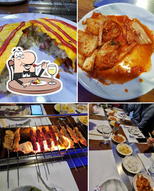 Platti al Da Lu Bian BBQ.烧烤包餐 숯불구이 무한리필