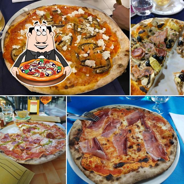 A Café Caprice, puoi assaggiare una bella pizza
