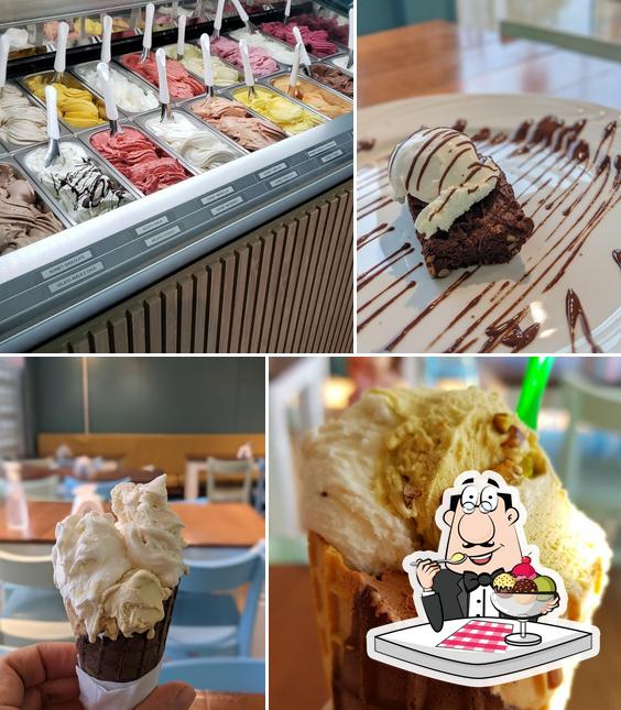 Gelateria Oka oferece uma escolha de sobremesas