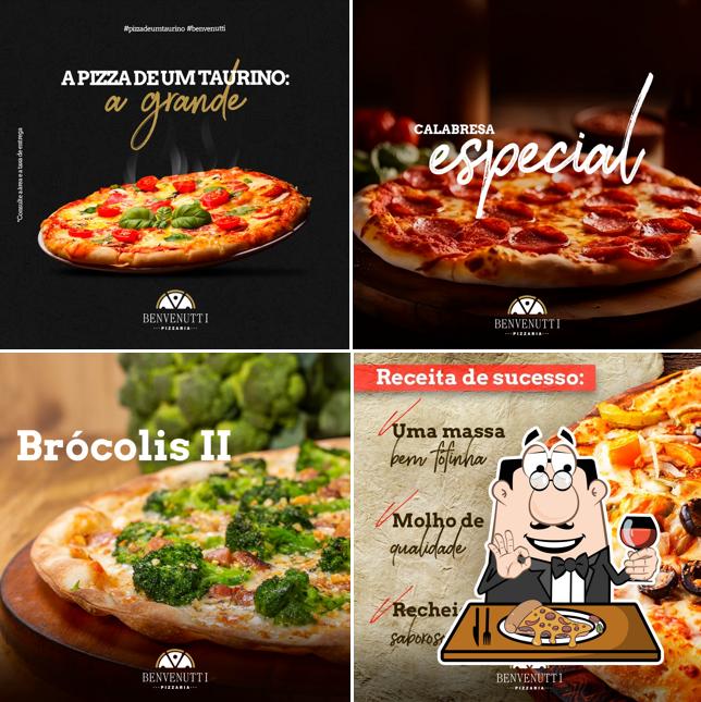 Experimente diferentes variedades de pizza