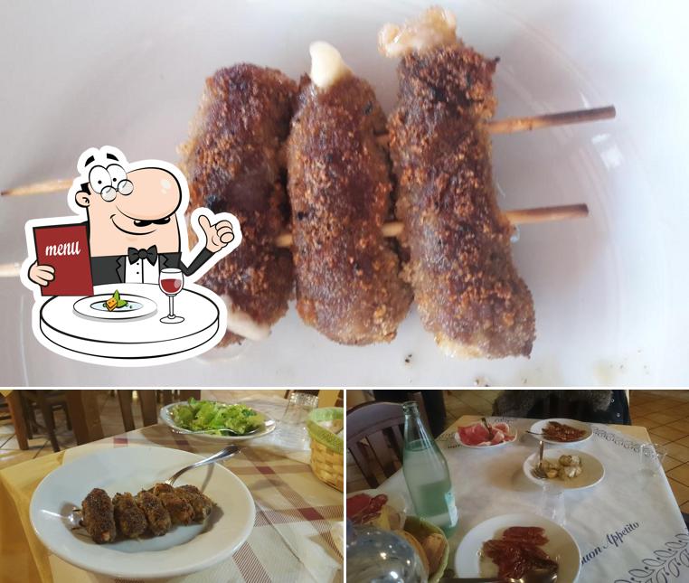 Platti al Trattoria Al Castello Galati