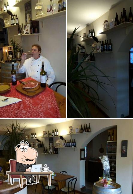 L'intérieur de Trattoria Da Franco