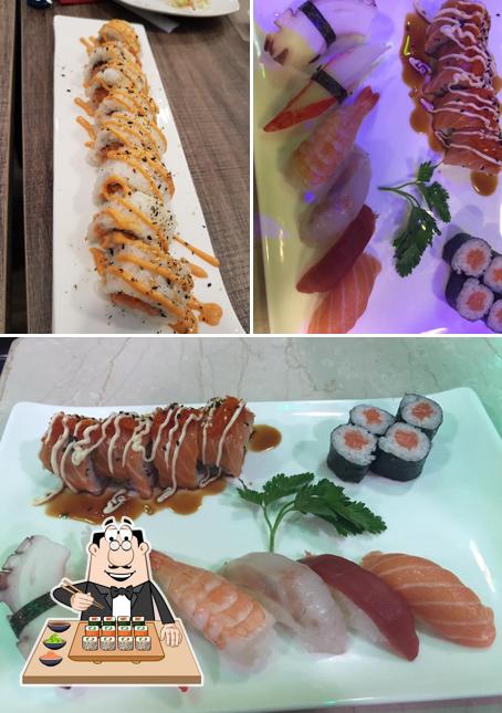 Prova le diverse opzioni di sushi