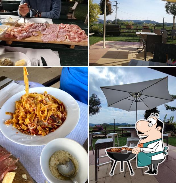 Ordina i piatti di carne a Bici Grill, Corte del Forte