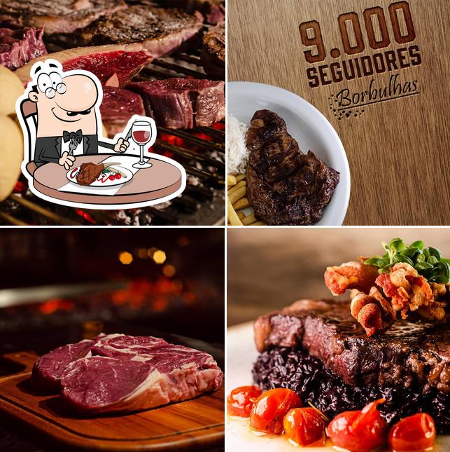Prove refeições de carne no Carne&osso steakhouse