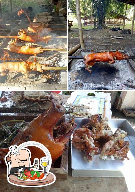 Order seafood at Dumaguete's Backyard Lechon