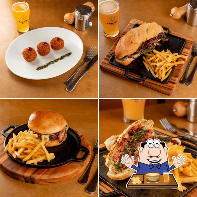 Comida em Garota Beer