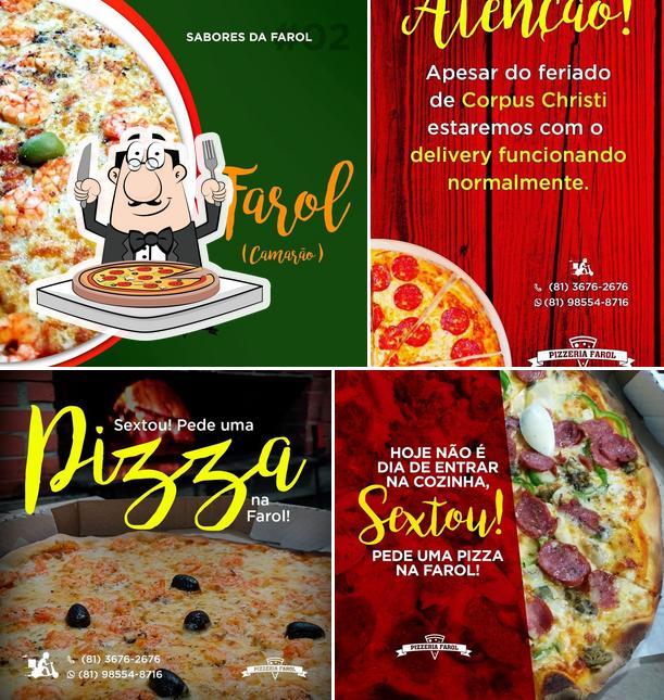 Pizza maravilhosa! Lugar um pouco escondido.. Mas vale muito ir saborear as  pizzas! Preco super – Foto de Pizzeria Farol, Tamandaré - Tripadvisor