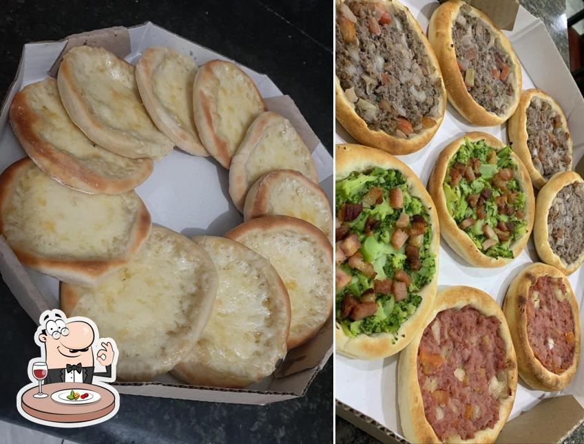 Comida em Casa Nobre Pizzaria E Esfiharia