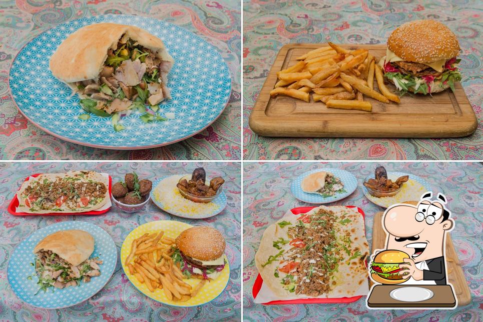 Les hamburgers de Chez Tonton Massoud will satisferont différents goûts