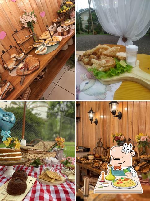 Comida em Empório do Campo Café Colonial no Interior de Concórdia