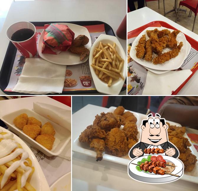 Food at FryYo