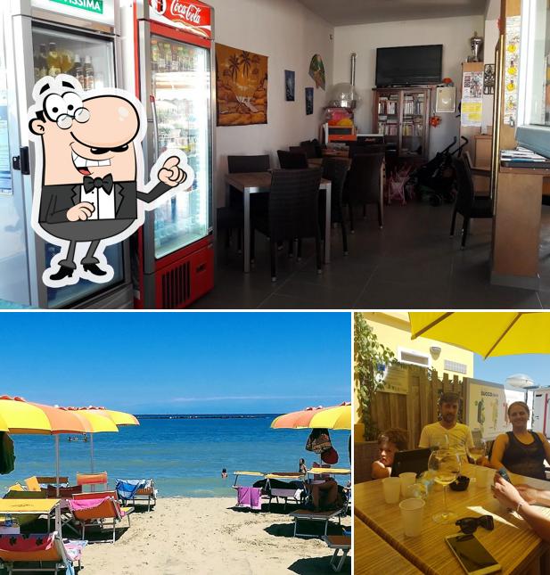 Gli interni di Bagno Ambasciata Spiaggia 35